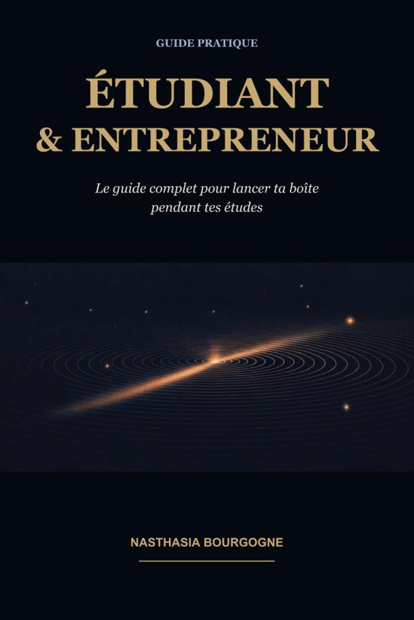 Couverture du livre Étudiant & Entrepreneur, de Nasthasia Bourgogne